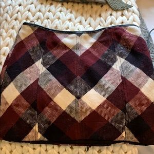 Free people plaid skirt